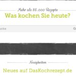 daskochrezept.de startet renoviert