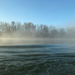 Auf der Donau Richtung Budapest – ein sonniger Morgen